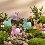 Glow-in-the-Dark Translucent Smiling Snail Miniature