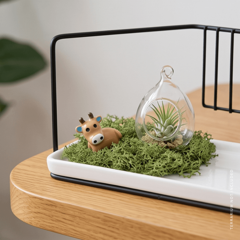 Miniature Stylized Farm Cows | Stream & Countryside Micro Decor
