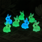 Glow-in-the-Dark Translucent Bunny Miniature