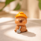 Miniature Career Capybara Professional Figurines (Set of 6) | Funny Desk Buddies
