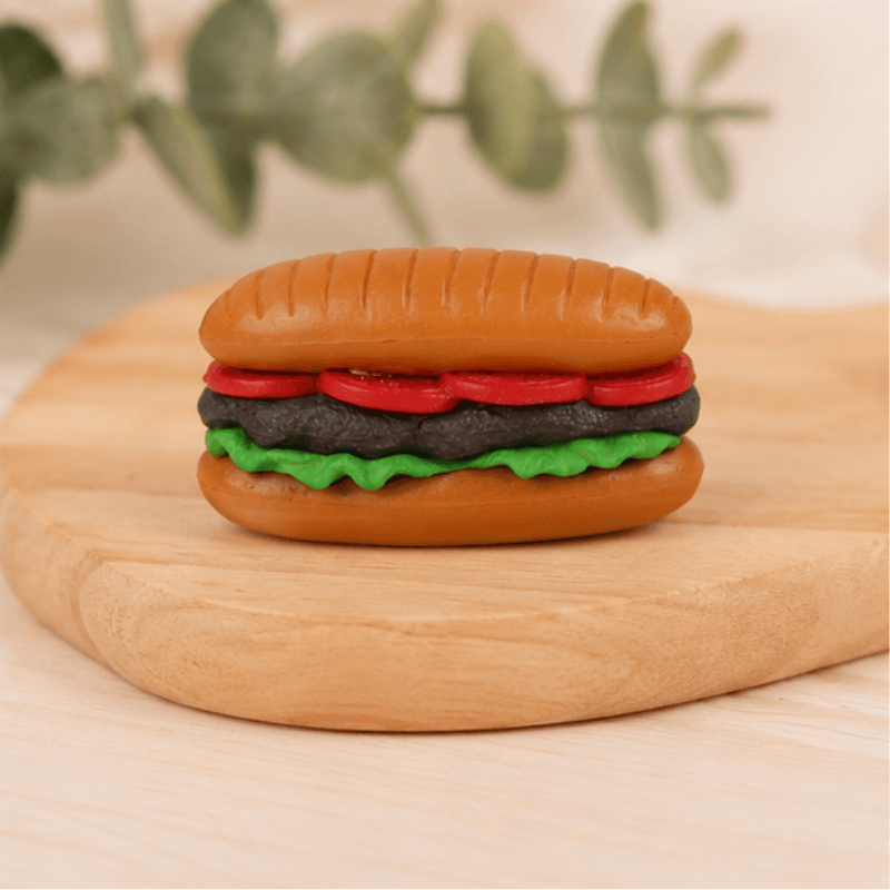 Realistic Miniature Submarine Sandwich Figurine – Dollhouse Food Prop