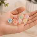 Glow-in-the-Dark Translucent Mini Mushroom Figurine