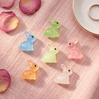 Glow-in-the-Dark Translucent Bunny Miniature