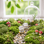 Miniature Playful Dairy Cows (Set of 4) | Farmyard Micro Landscape