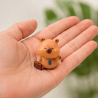 Miniature Career Capybara Professional Figurines (Set of 6) | Funny Desk Buddies