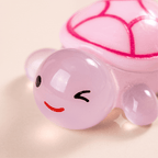 Glow-in-the-Dark Translucent Mini Sea Turtle Figurine