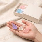 Glow-in-the-Dark Translucent Mini Dolphin Figurine