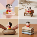 Miniature Shin-chan Aesthetic Figurine – Pocket Collectible Desk Decor